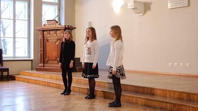 Tallinna Õismäe Gümnaasiumi trio juh Koidu Ilmjärv